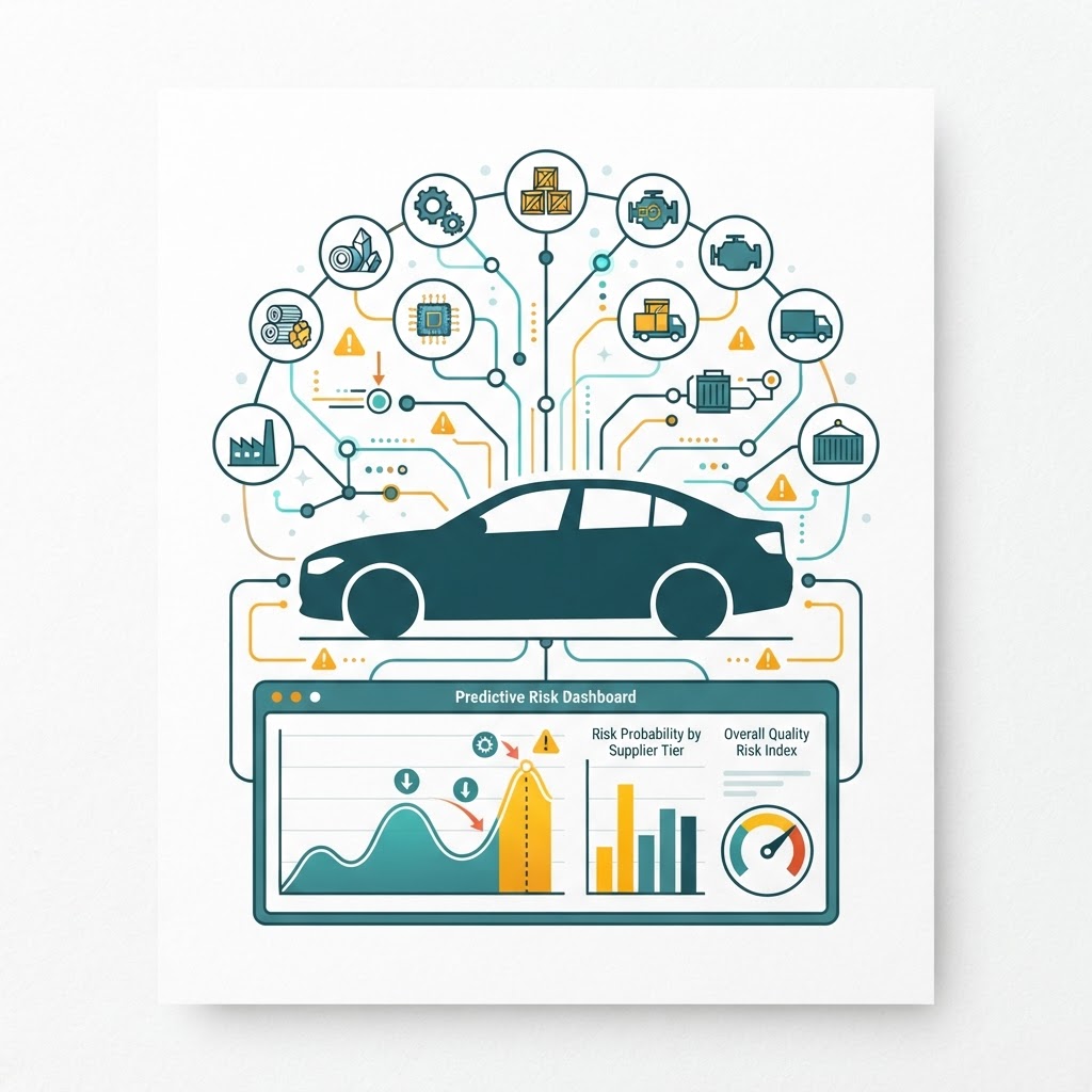A predictive data-driven approach for supply chain quality risks in the automotive sector