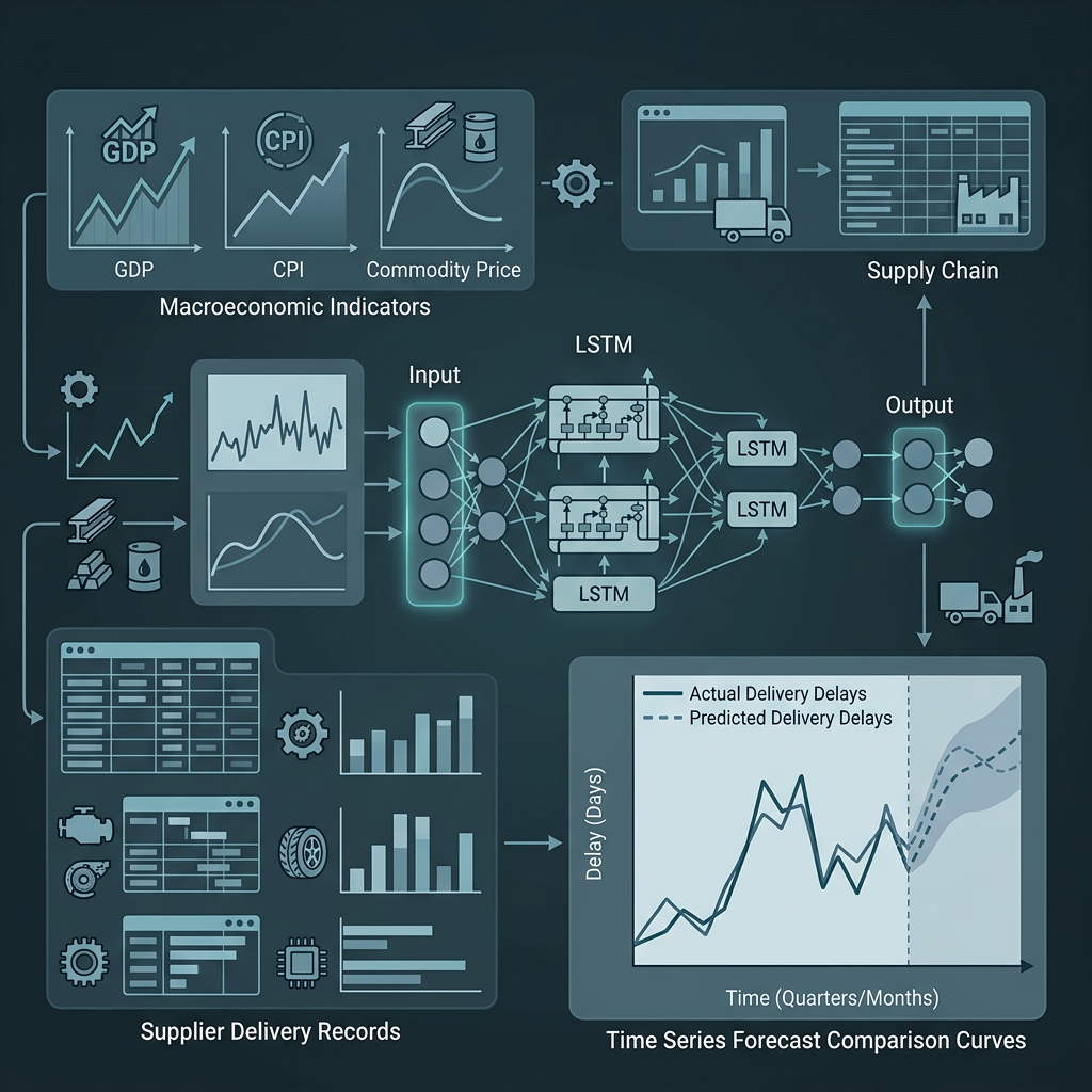 A deep learning approach to predict supply chain delivery delay risk based on macroeconomic indicators: A case study in the automotive sector