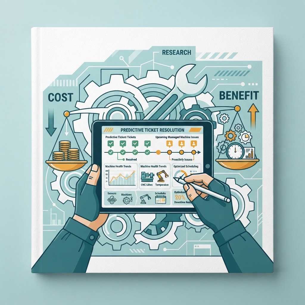 A Cost-Benefit-Oriented Time-to-Event Approach for Maintenance Ticket Resolution Prediction