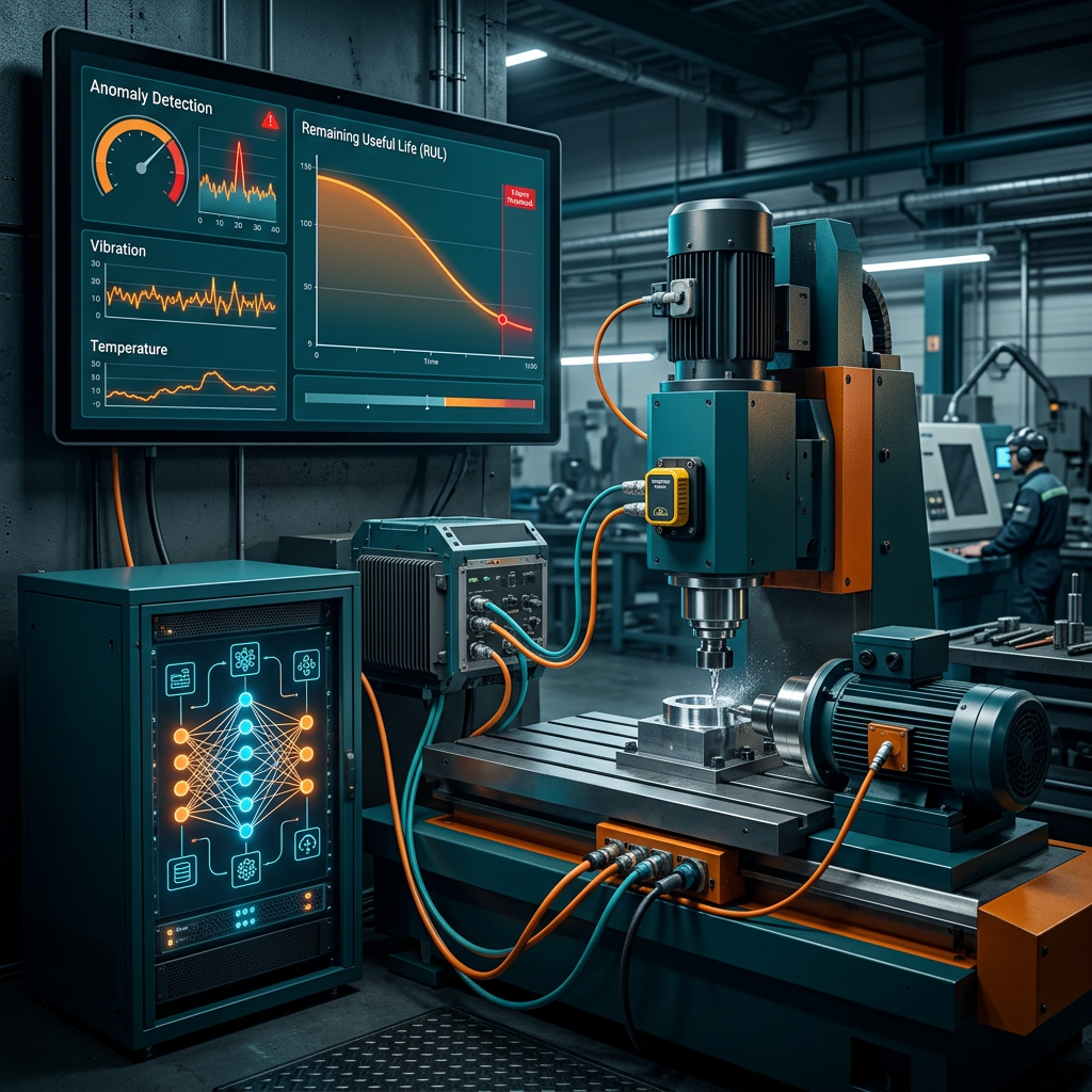 Integration of process parameters and condition monitoring data through Deep Learning models for predictive maintenance