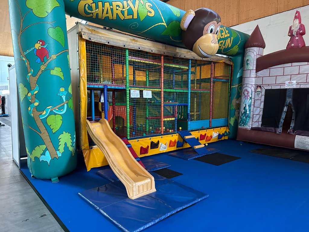 Happy Fun World – Charly's Jungle Fun Indoor-Kletteranlage mit Rutsche