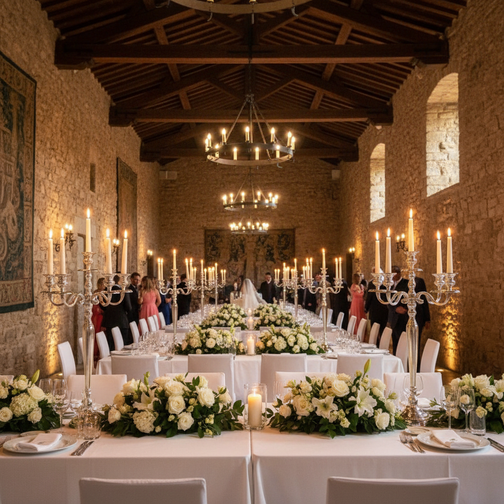 Salón de banquete en la Abadía