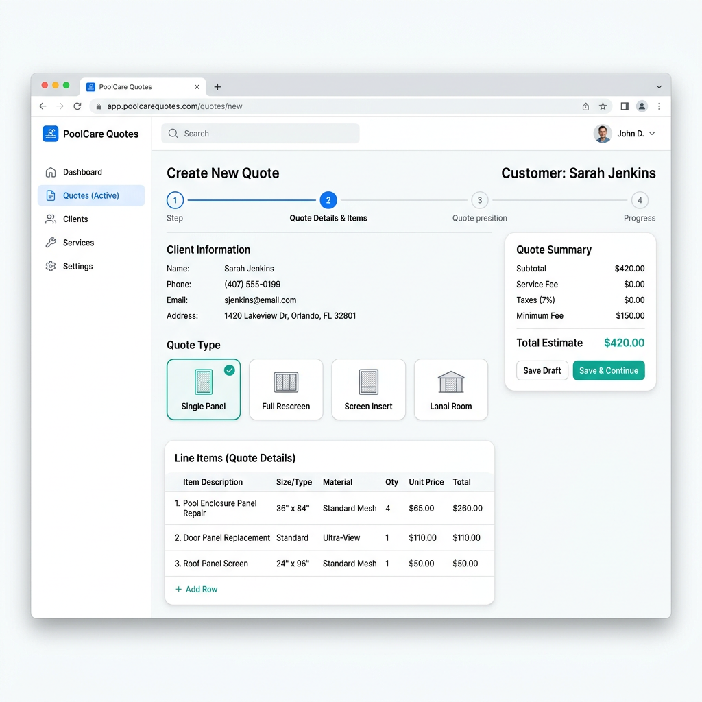 Quote Builder