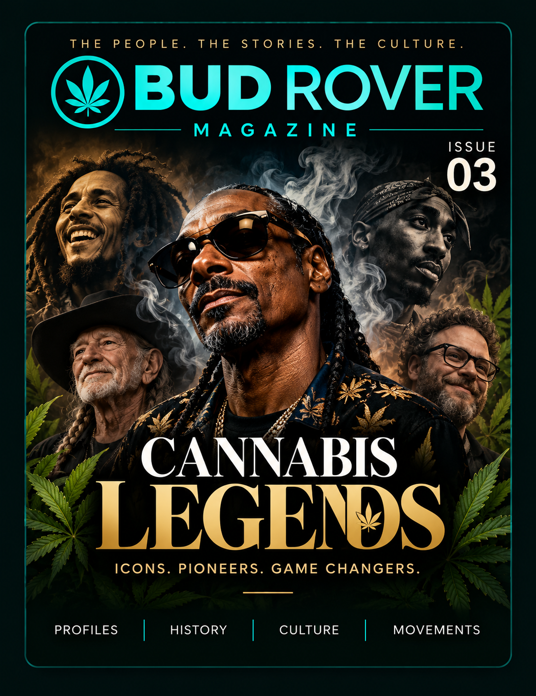 Bud Rover Magazine Issue 03 — Cannabis Legends