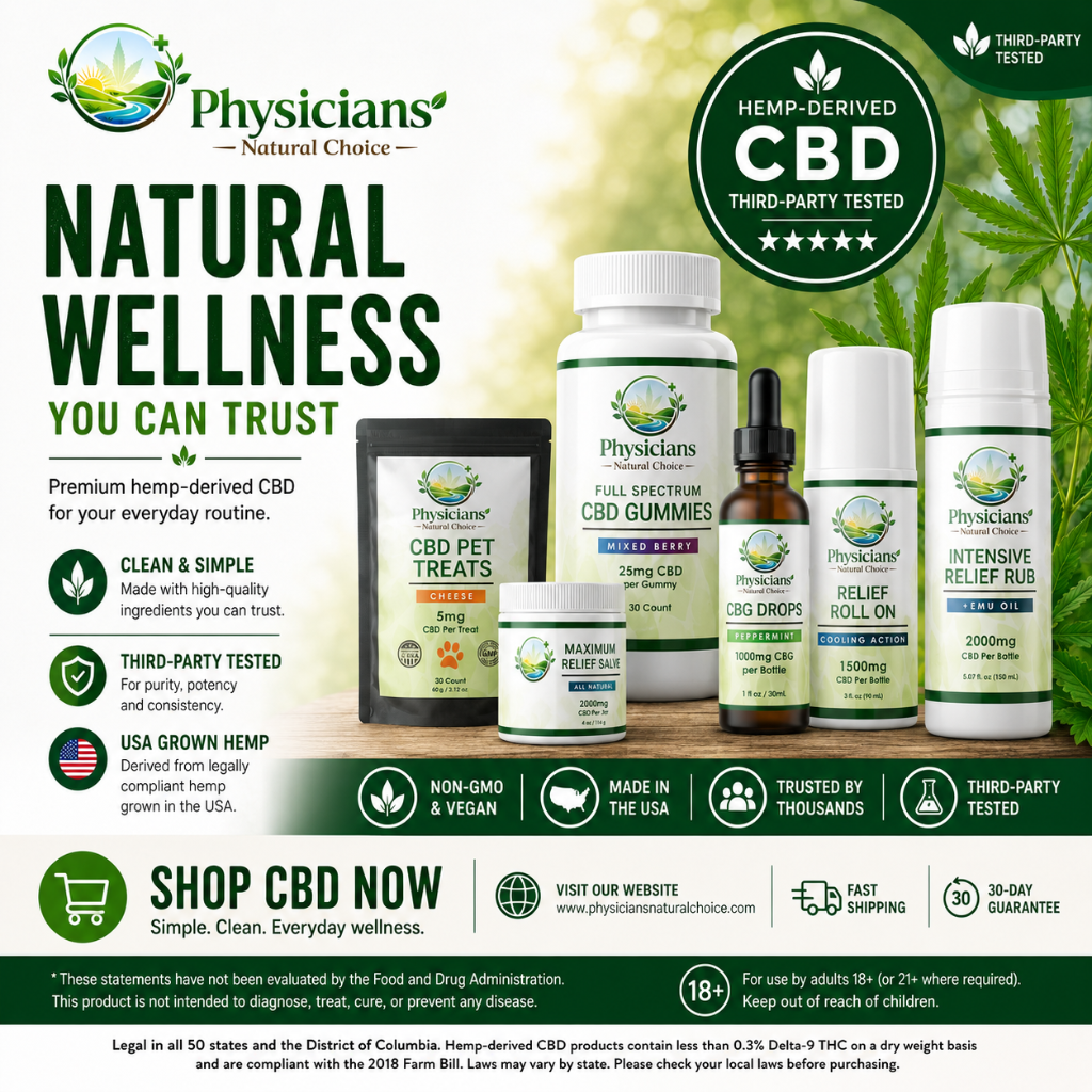 Physicians Natural Choice — Natural Wellness You Can Trust