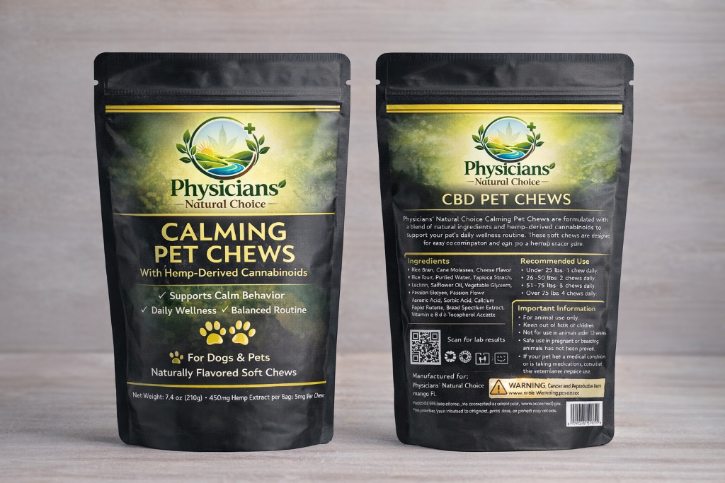 Physicians Natural Choice Calming Pet Chews