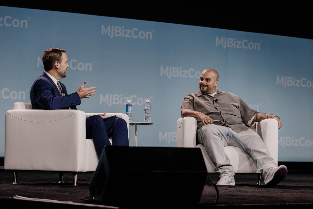 Berner speaking at MJBizCon
