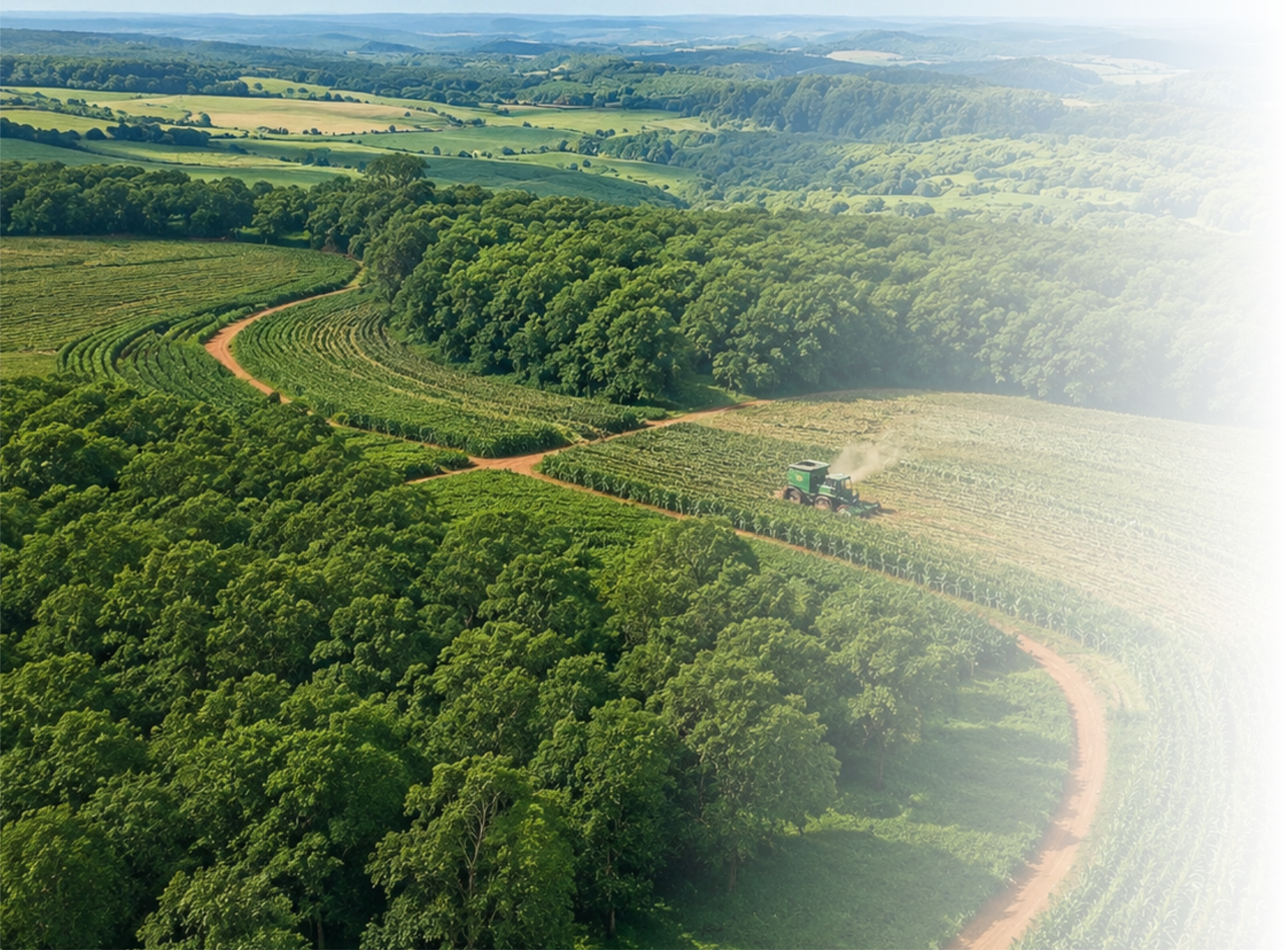 Área rural preservada vinculada à CPR Verde