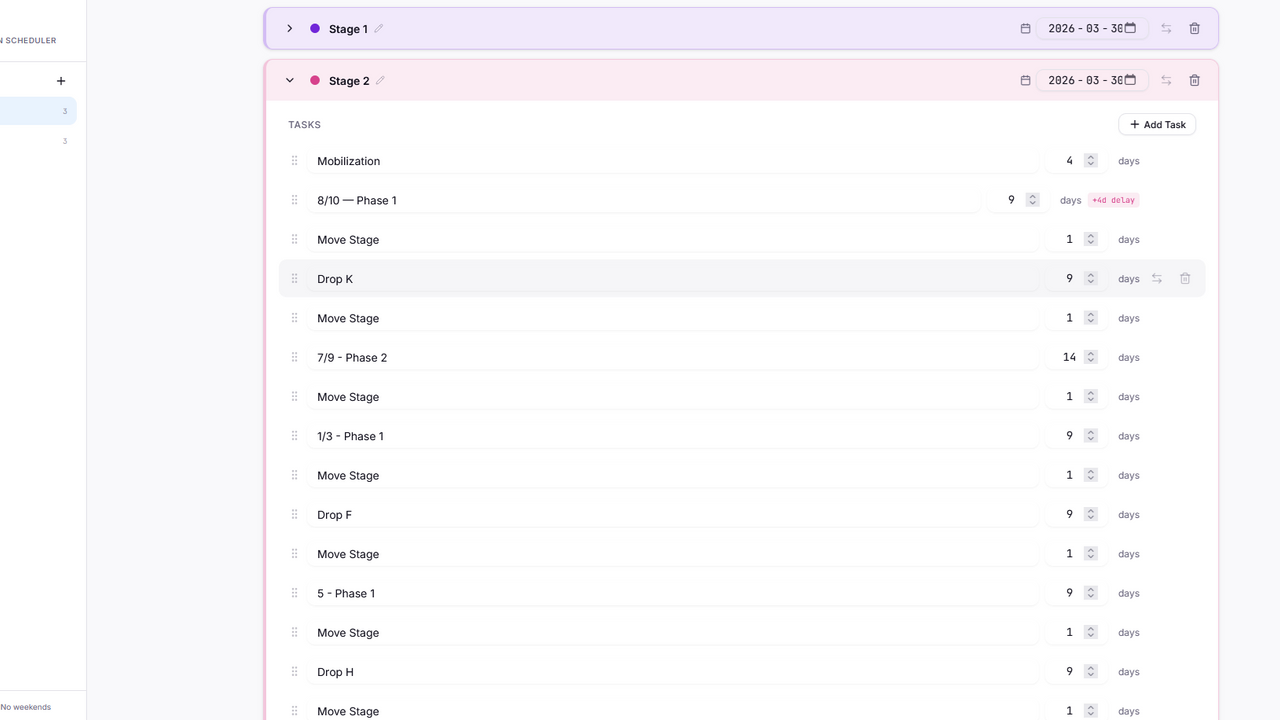 IntelliGantt  template preview
