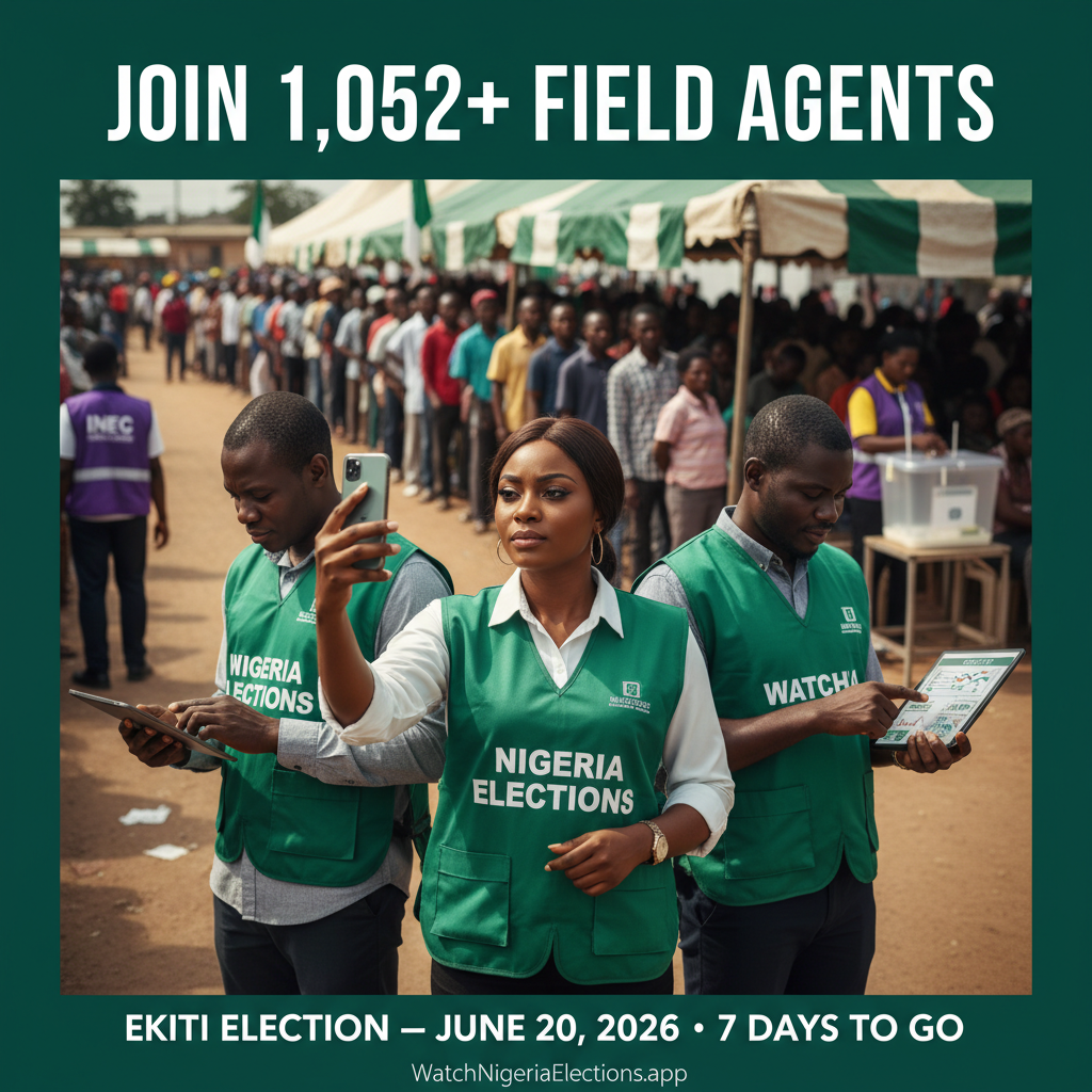 Ekiti Election Field Agent Recruitment Banner