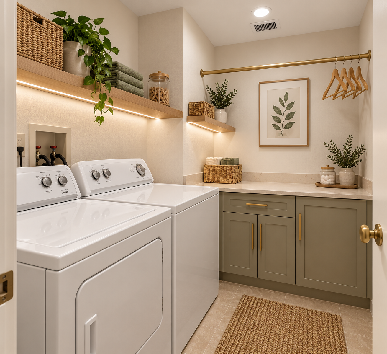 Renovated laundry room vision
