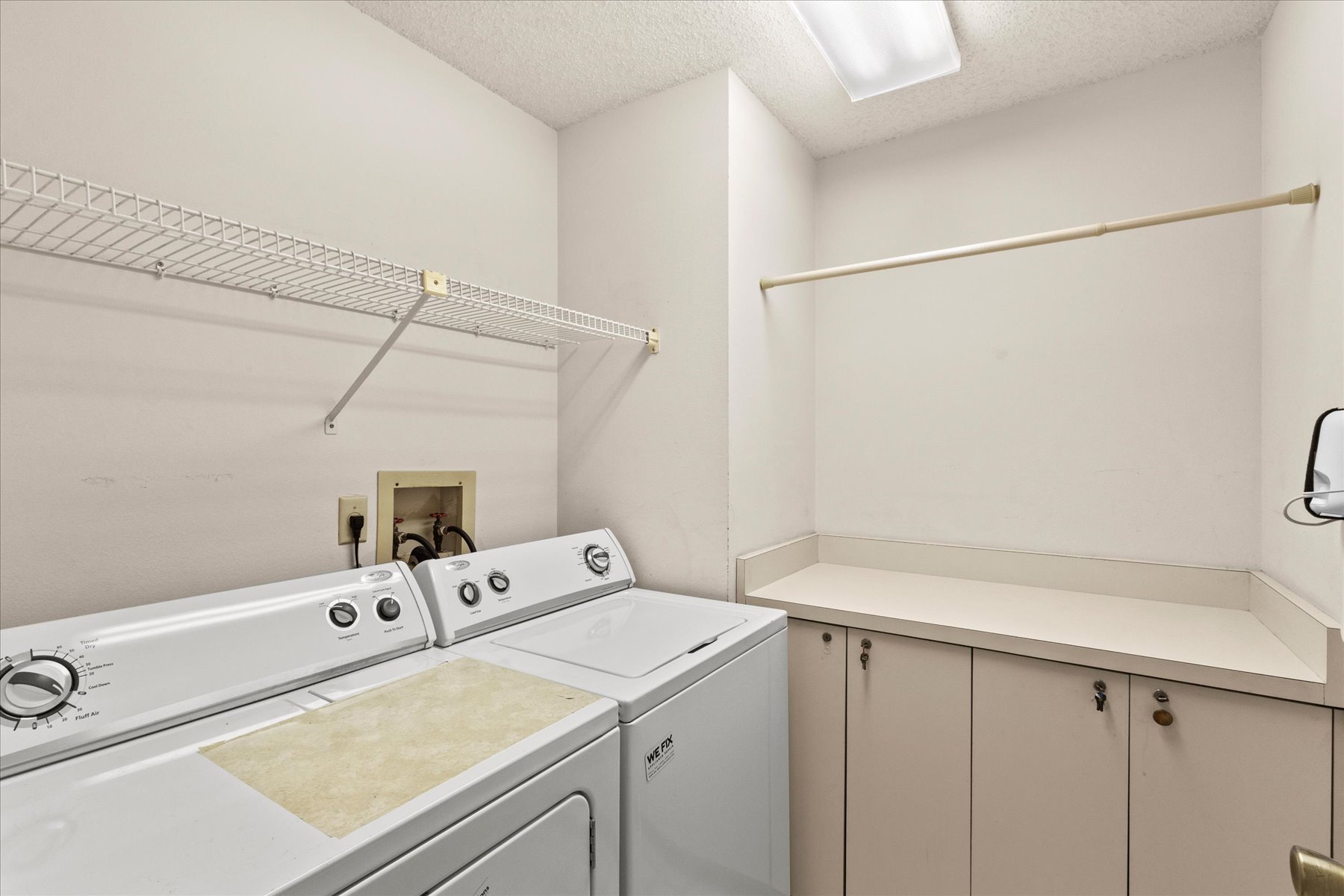 Current laundry room