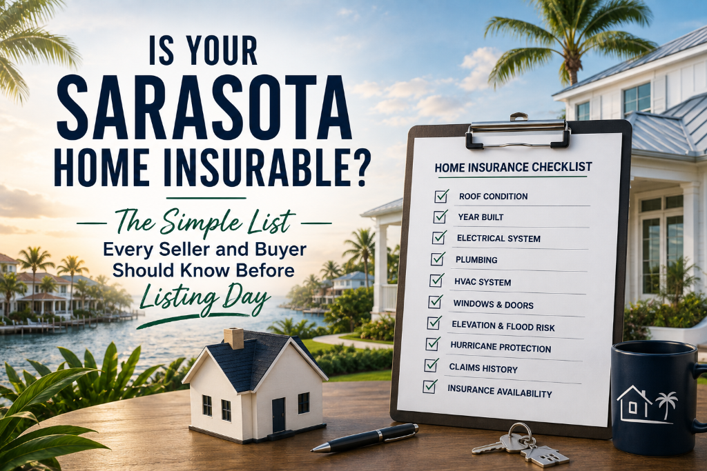 Is Your Sarasota Home Insurable? The Simple List Every Seller and Buyer Should Know Before Listing Day