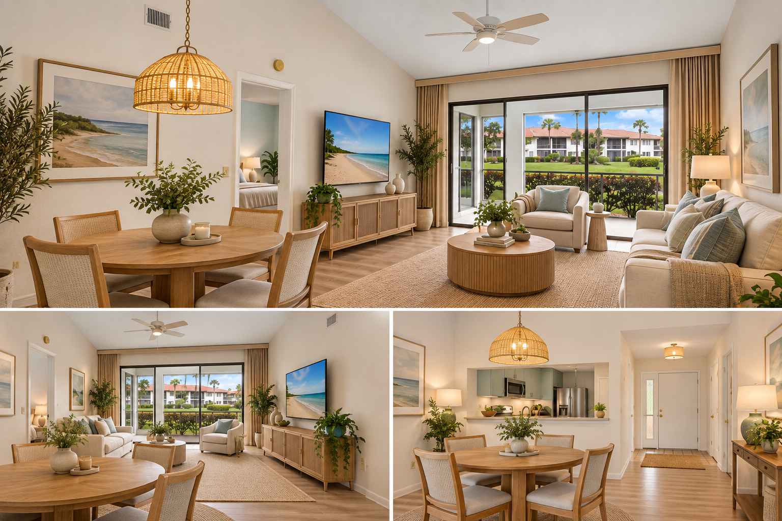 Renovated living and dining vision