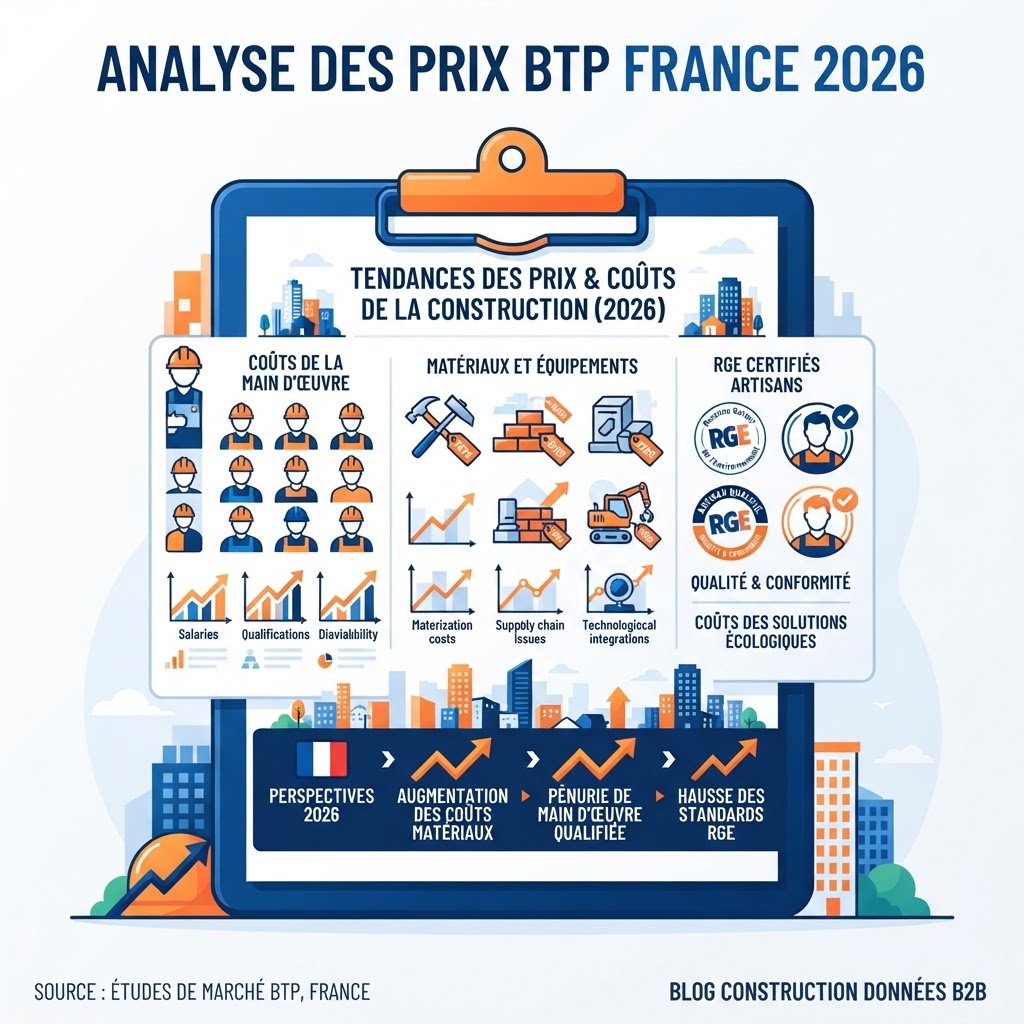 Prix de la Data BTP en 2026 : Combien Coûte un Fichier d'Artisans RGE ?