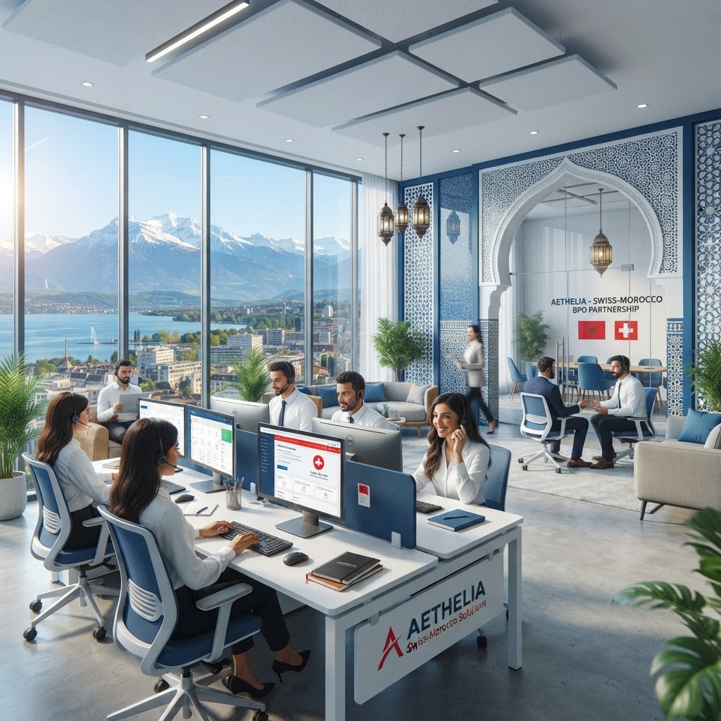 Call Center Romandie : Pourquoi le Maroc Devient la Destination Nearshore #1 pour les Entreprises Suisses en 2026