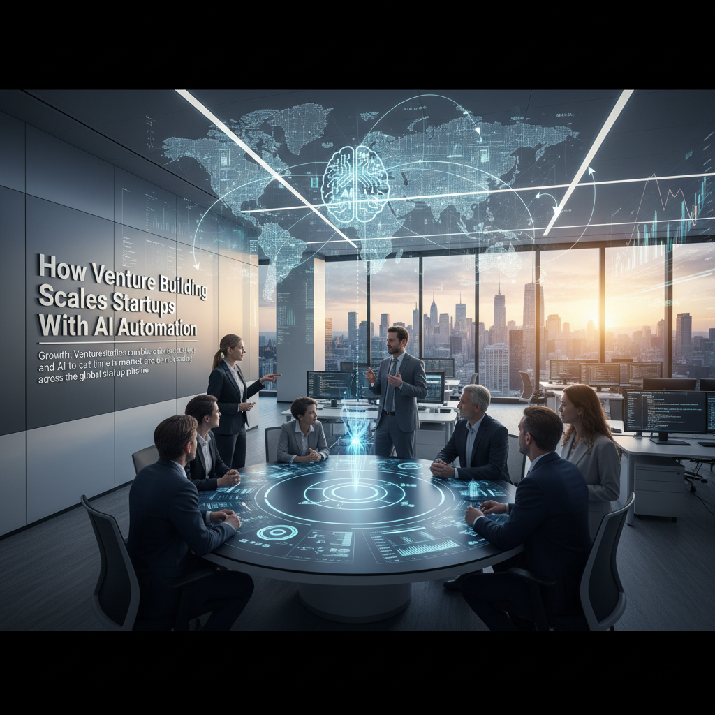 How Venture Building Scales Startups With AI Automation