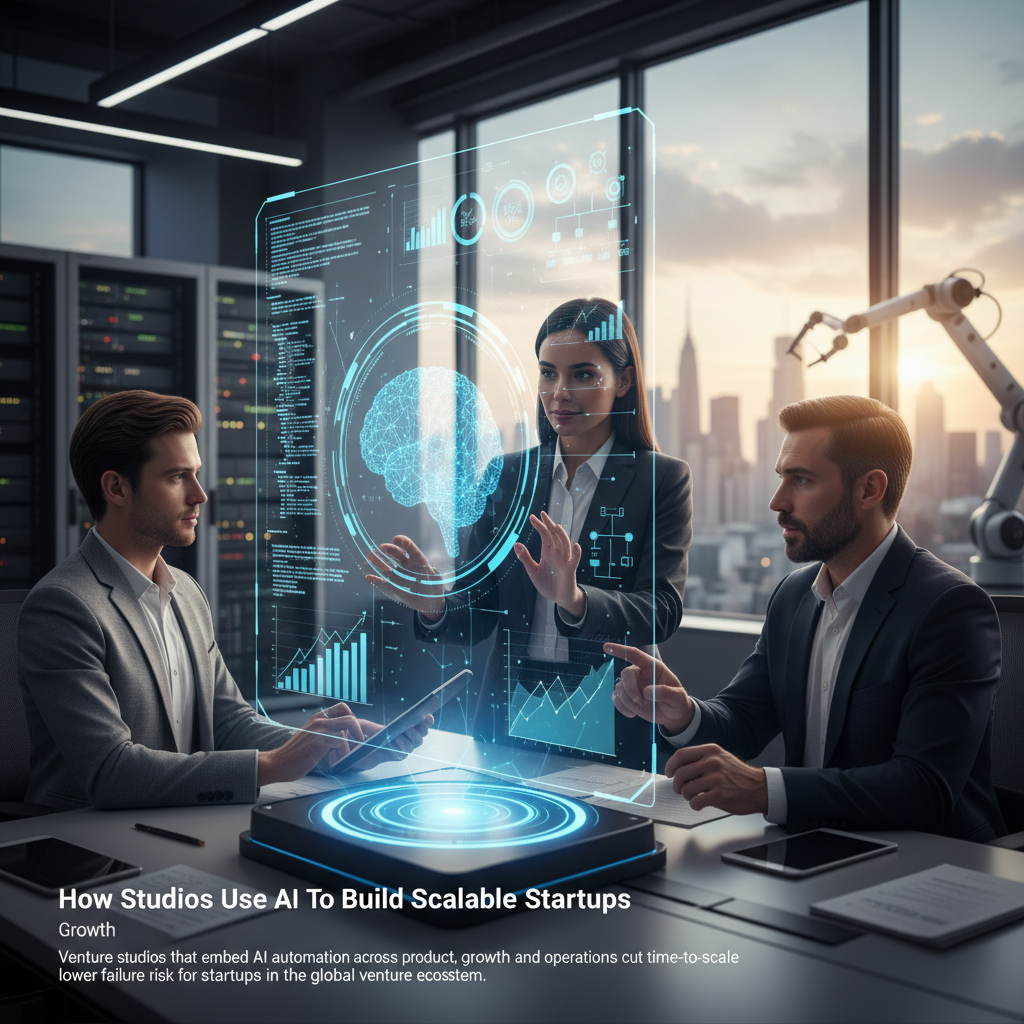 How Studios Use AI To Build Scalable Startups