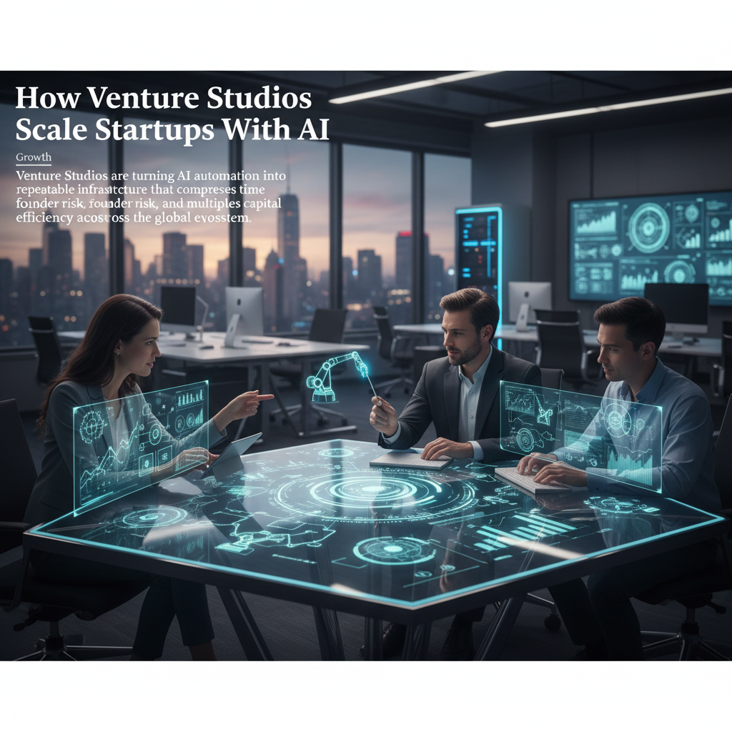 How Venture Studios Scale Startups With AI