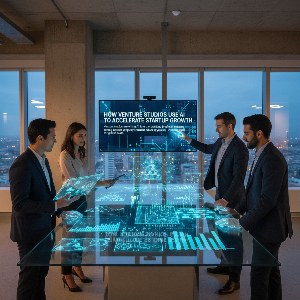 How Venture Studios Use AI To Accelerate Startup Growth