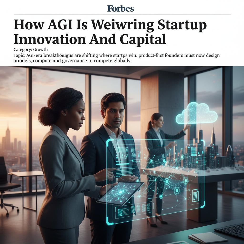 How AGI Is Rewiring Startup Innovation And Capital