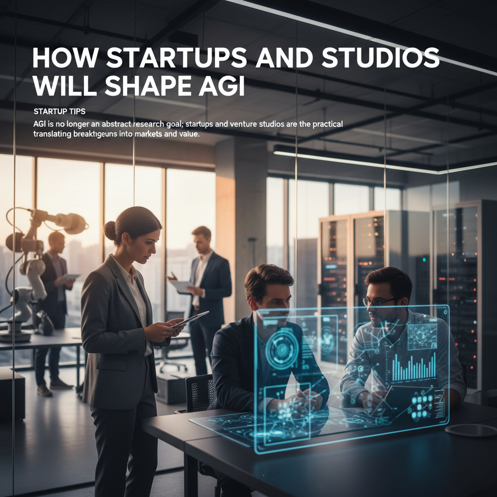 How Startups And Studios Will Shape AGI