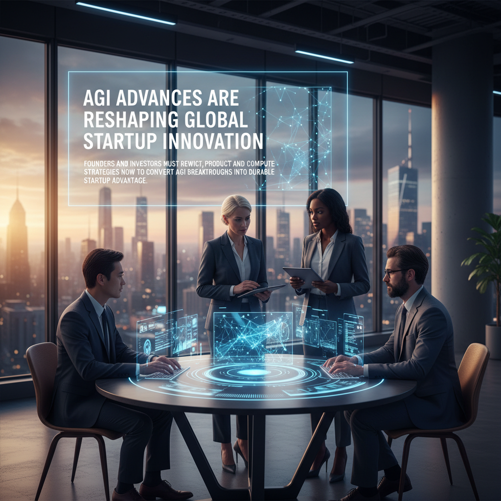 AGI Advances Are Reshaping Global Startup Innovation