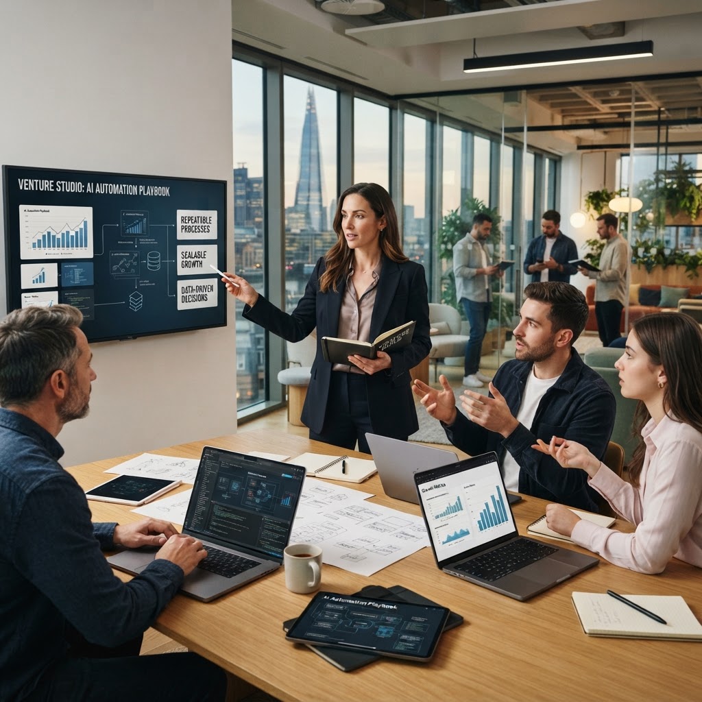 How Venture Building Scales Startups With AI Automation