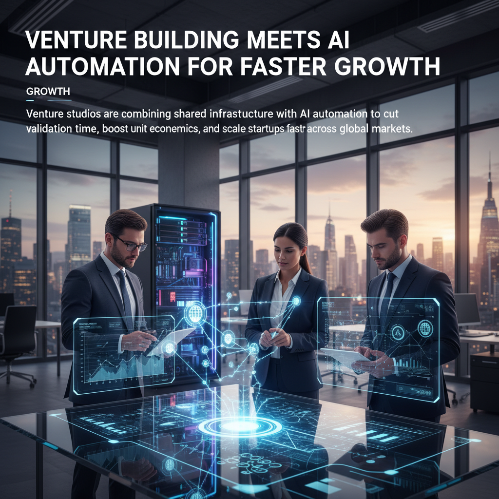 Venture Building Meets AI Automation For Faster Growth