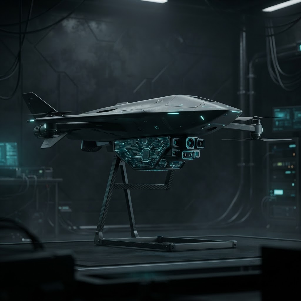 Experimental unmanned system research platform with sensor technology