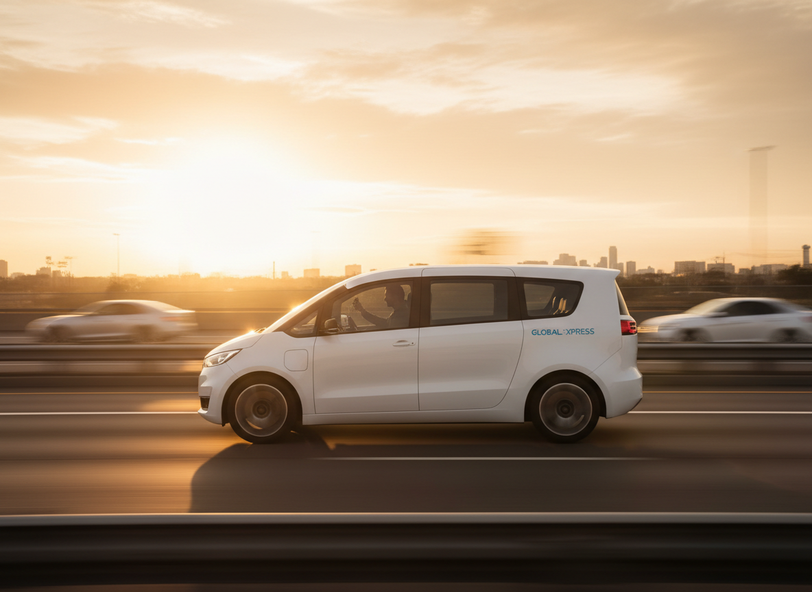 5Staz delivery van