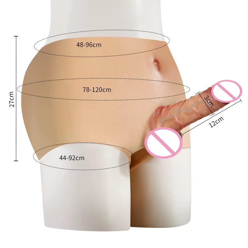 Netphi Strap-On Soft Silicone G-Spot Stimulator