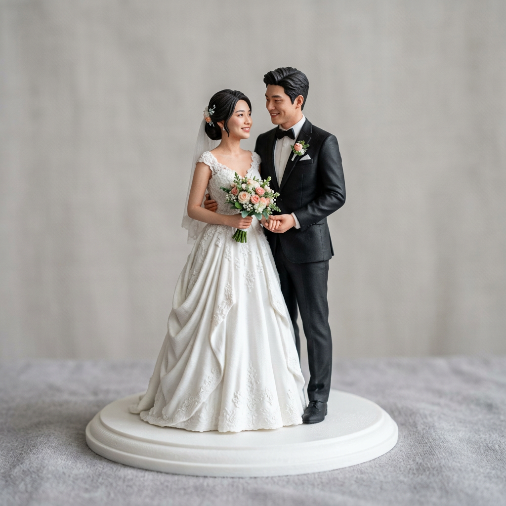 Weddings figurine collection by Studio Kioku