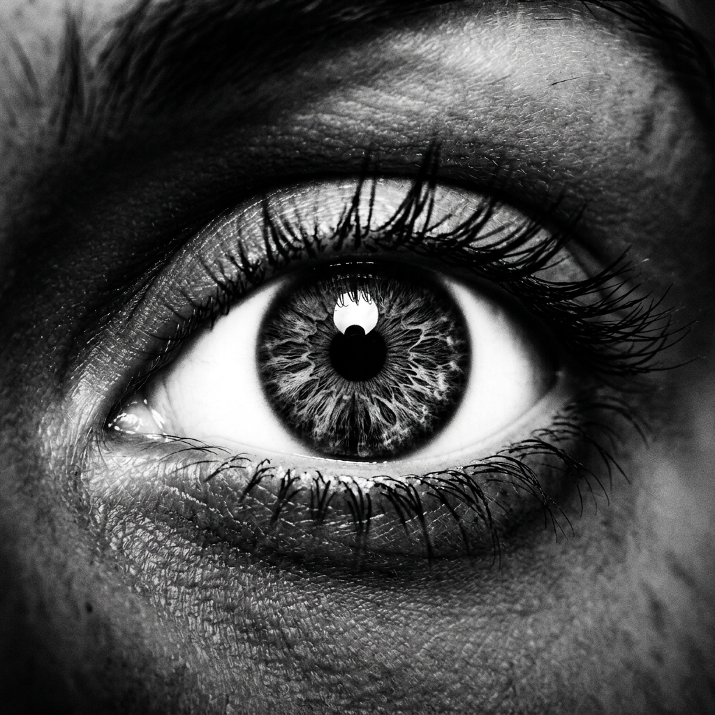 Close-up eye — EyeQ Vision