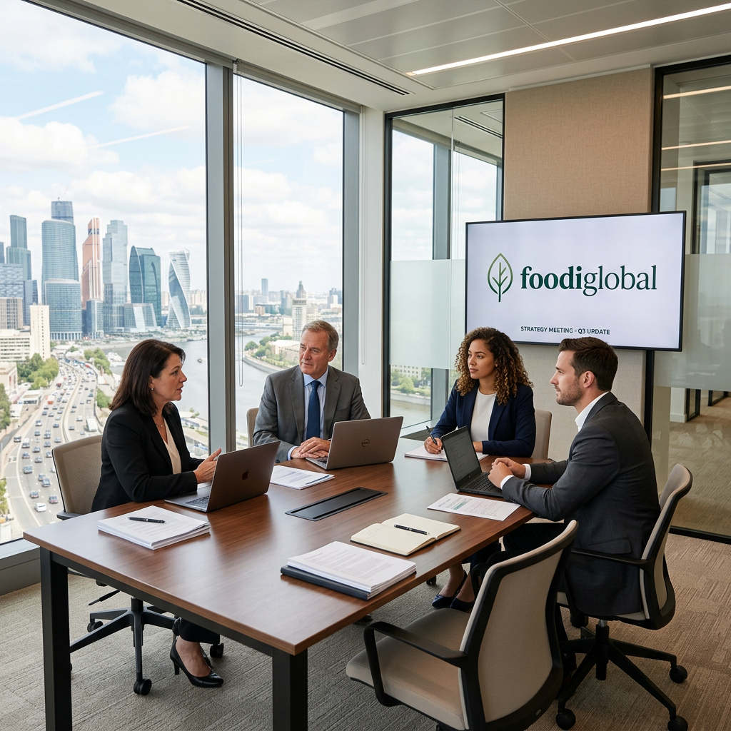Foodiglobal business meeting