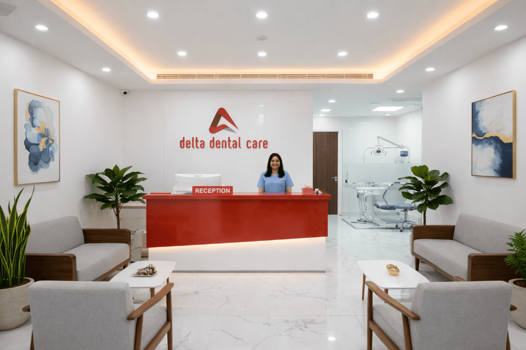 Inside Delta Dental Care clinic β modern, clean, welcoming β Rajajinagar, Bengaluru