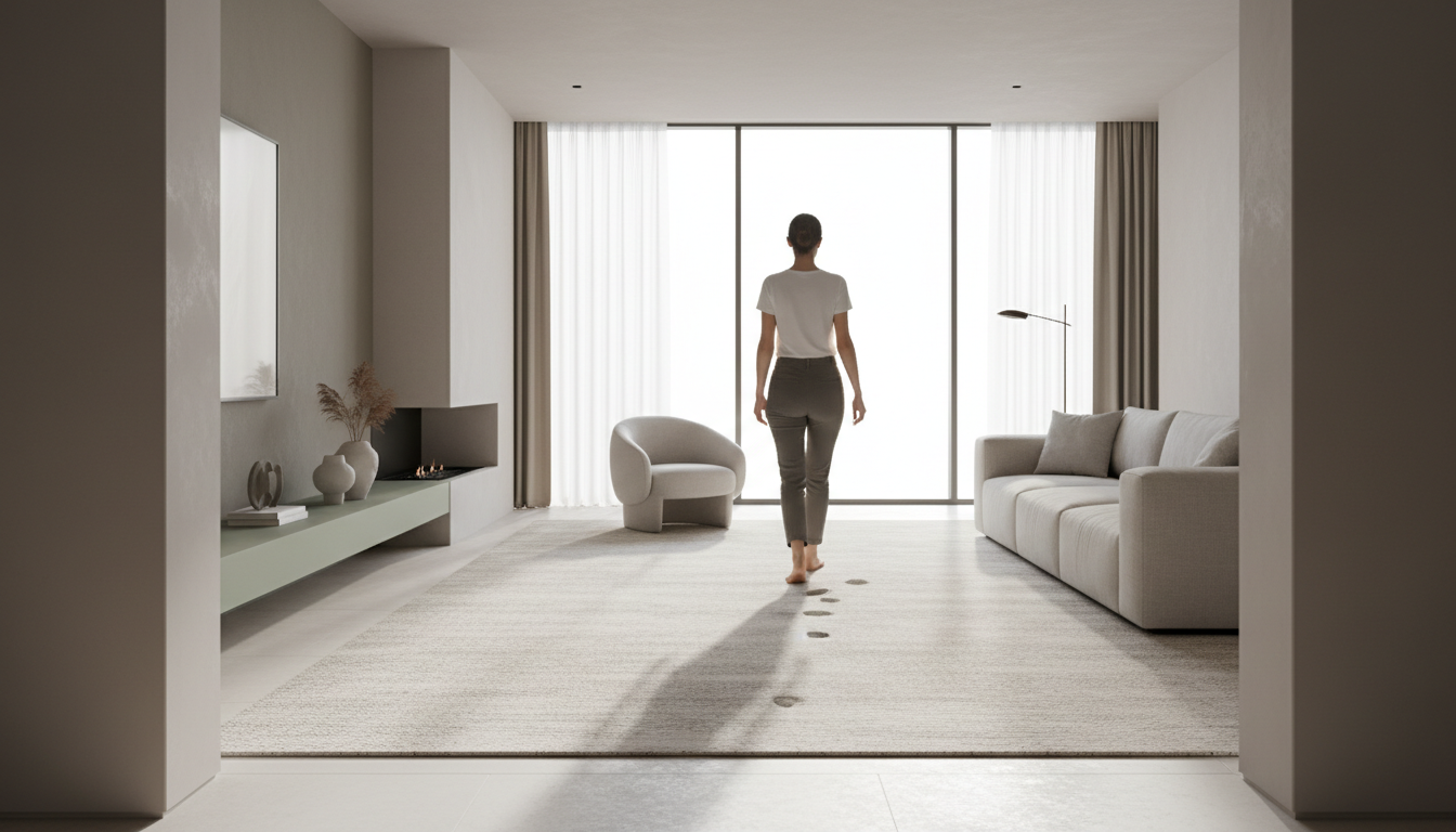 Ultra-minimalist living room