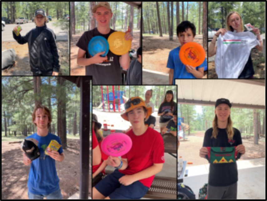 Disc Golf Action Shots