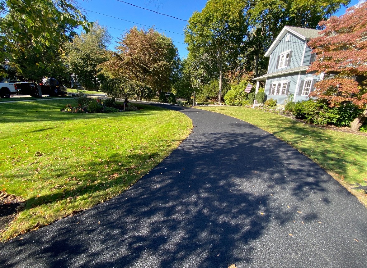 Curved Residential Driveway