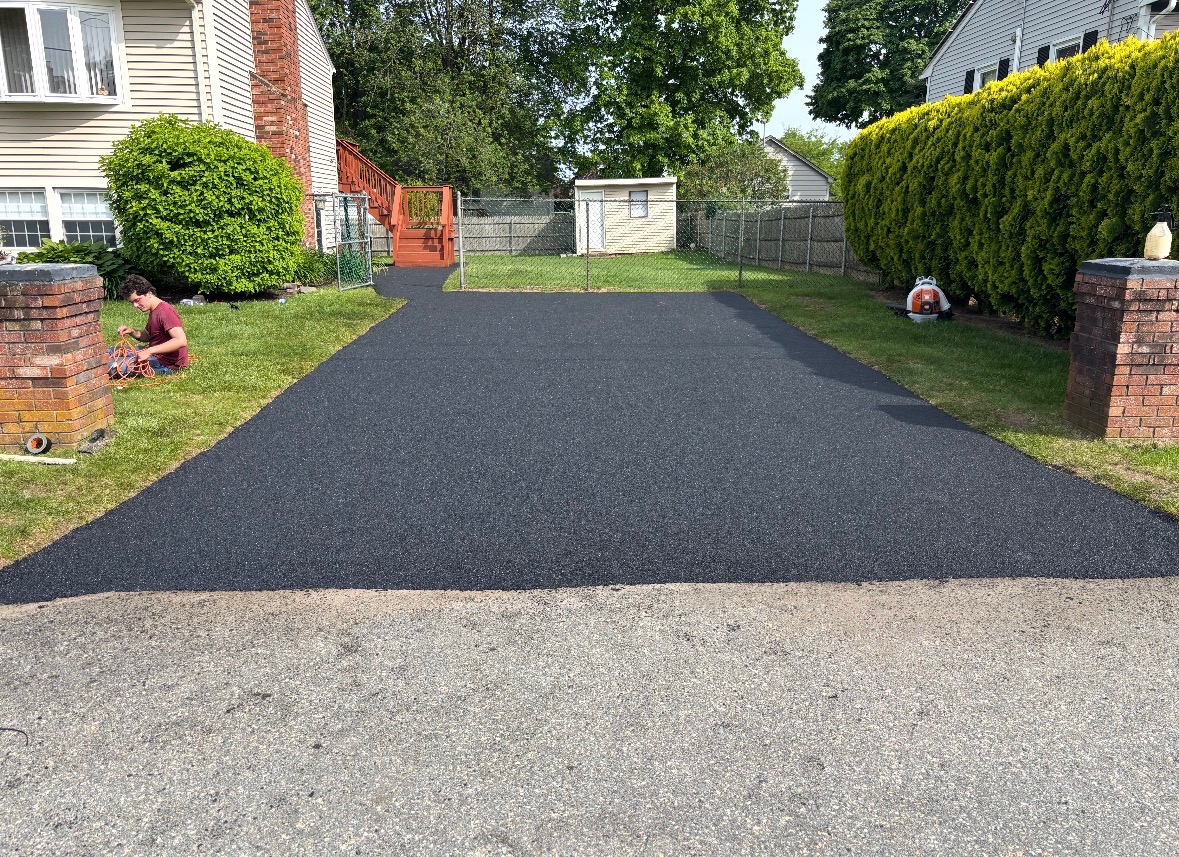 Curved Residential Driveway