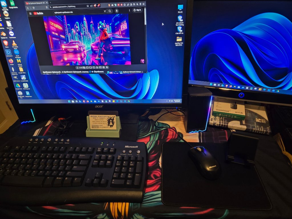Factory Refresh Dual Monitor Windows 11 Pro Desktop Bundle