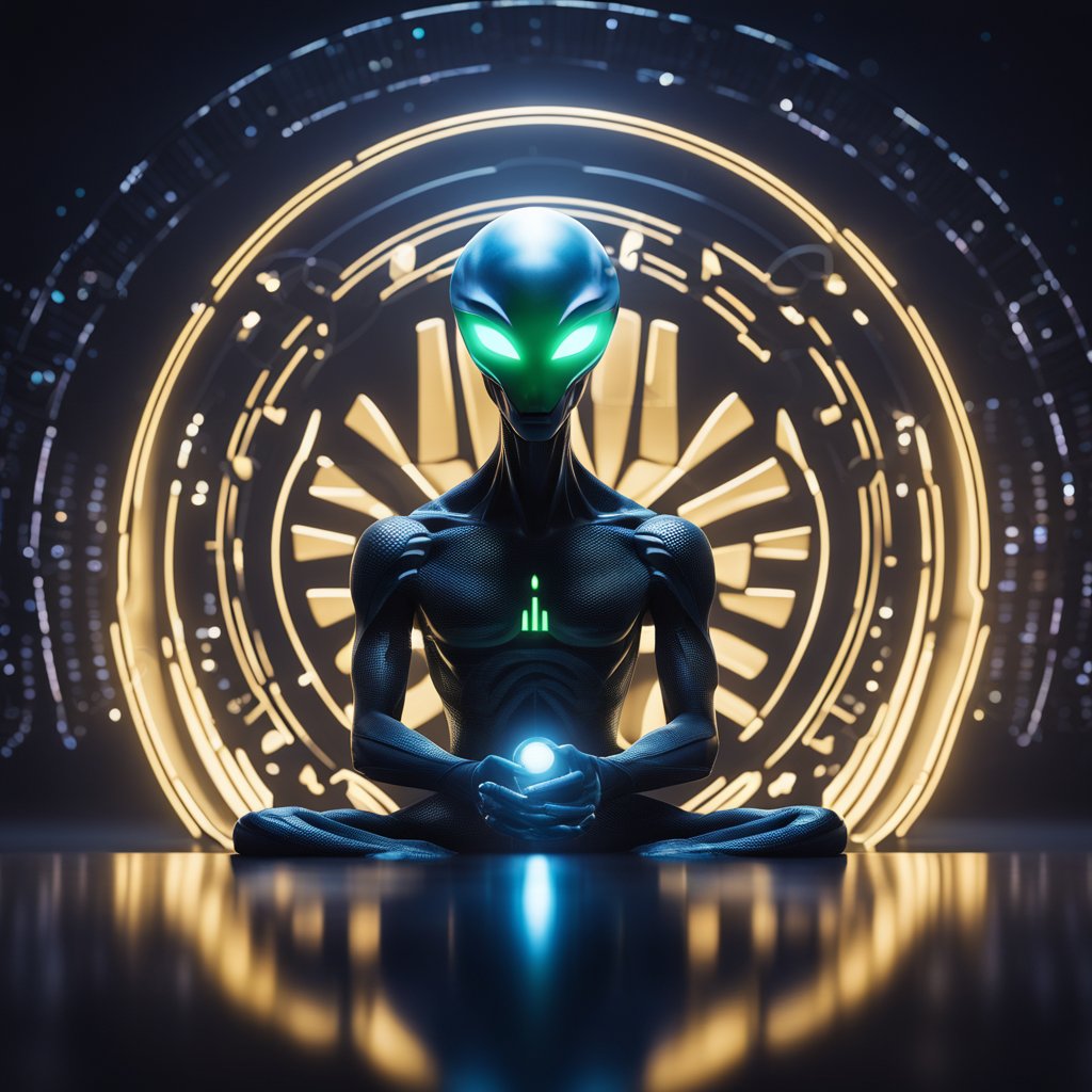 Alien with cosmic energy — REVIVAL Electronics LLC