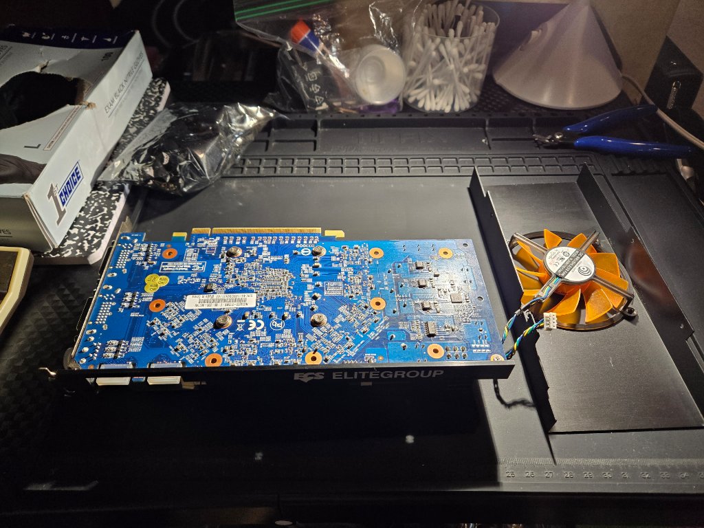 GPU Factory Refresh Cleaning and Repaste