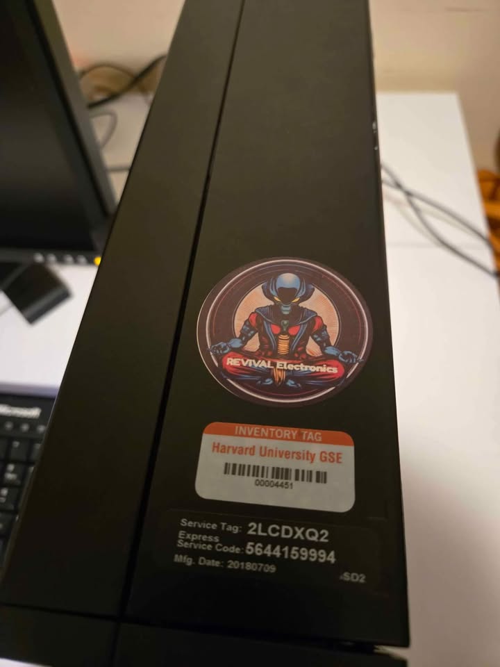 REVIVAL-Electronics-LLC Certified Rebuild of Harvard University PC