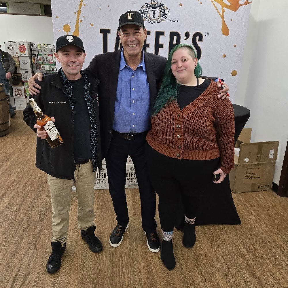 Adam C. Connell at Taffer's event