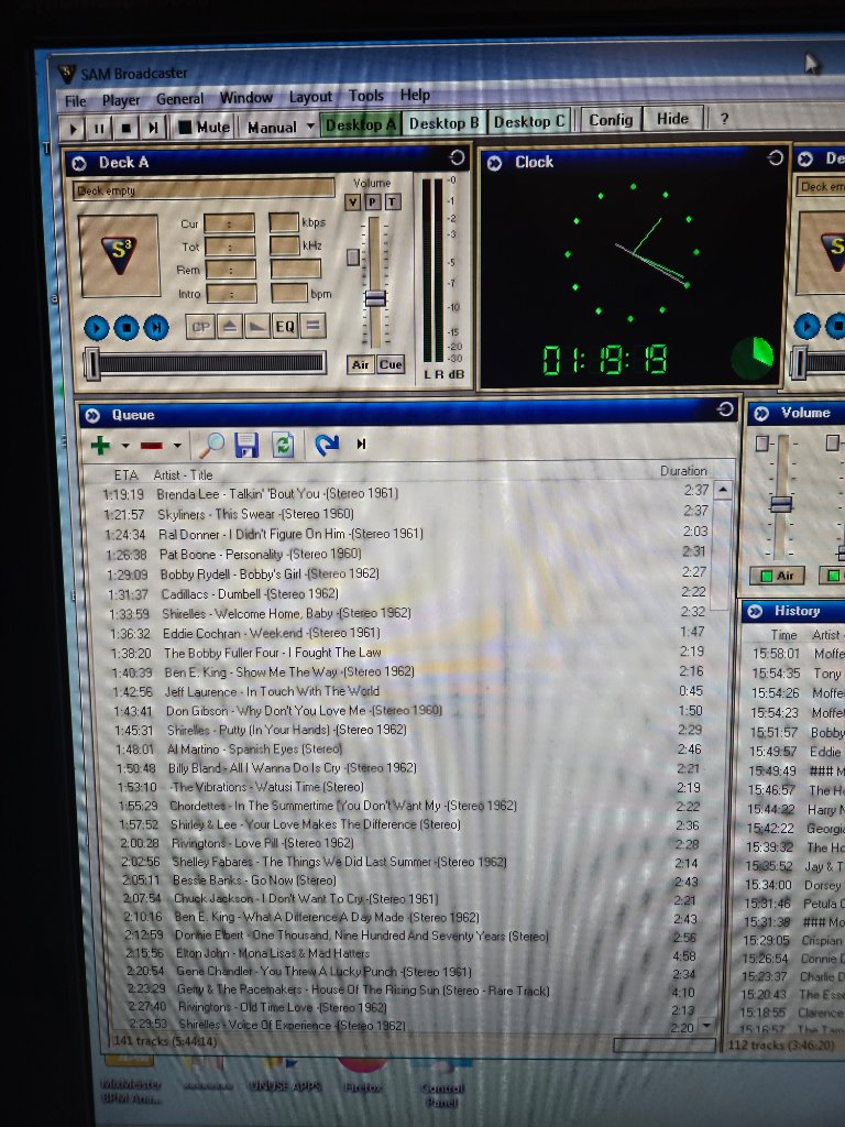 SAM Broadcaster — Legacy Radio Setup