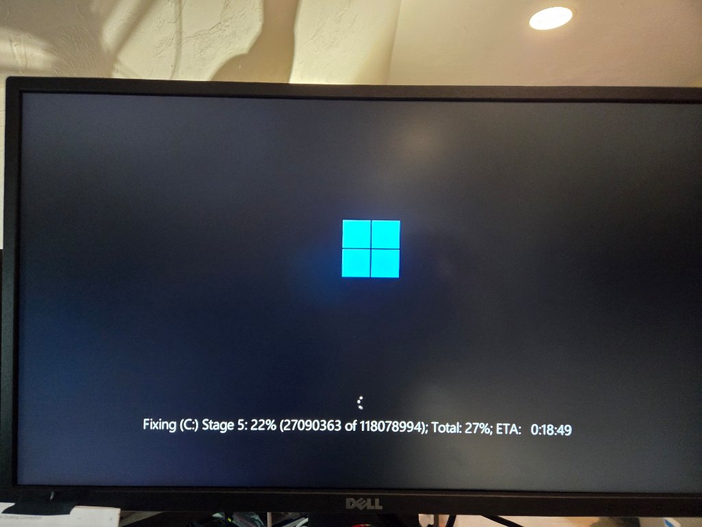 Windows System Drive Data Repair and Reallocation