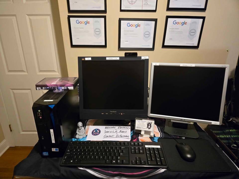 Dual Monitor Windows 11 Pro Build Budget Friendly – Factory Refreshed Bundle