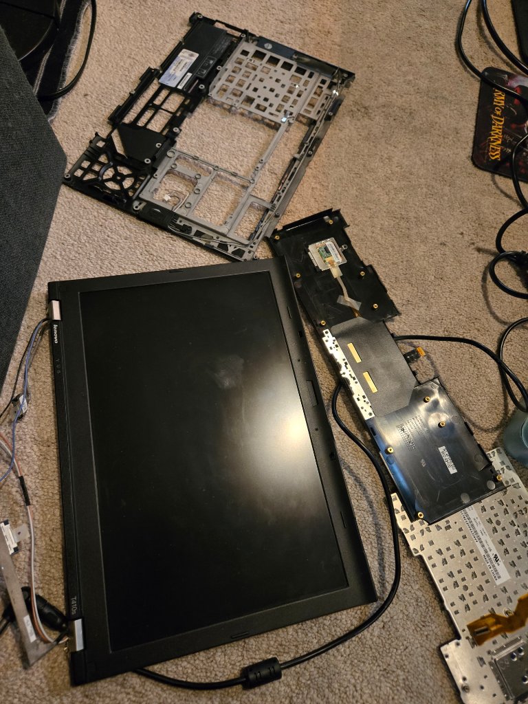 Lenovo Brand Laptop Damaged Screen Replacement