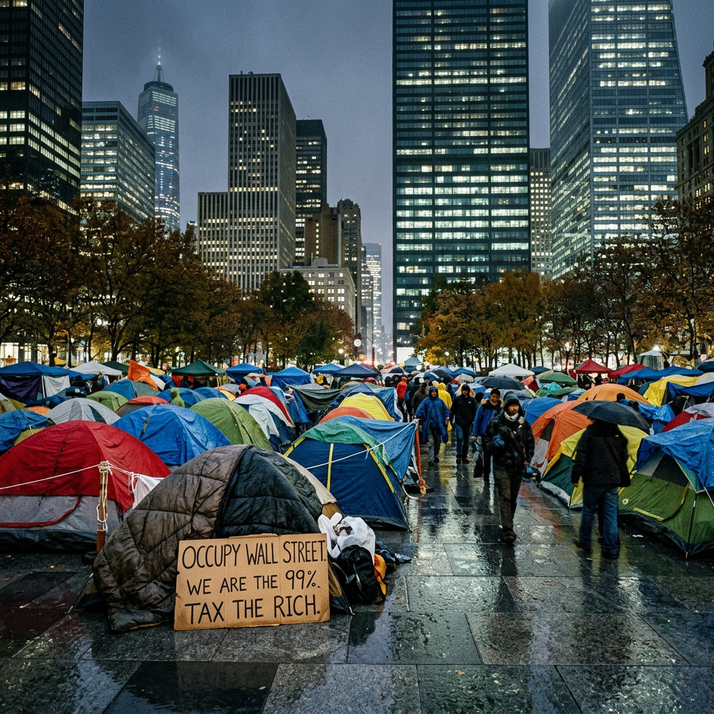 Sleeping in Zuccotti and Dreaming of the 99%